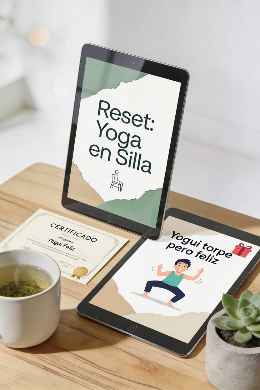 Ebook Reset Yoga en Silla